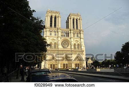 France, Paris, Notre-Dame cathedral View Large Photo Image Stock Photo - France, Paris, Notre-Dame cathedral. Fotosearch