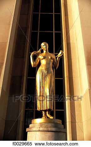 France, Paris, Palais de Chaillot, statue View Large Photo Image Stock Photography - France, Paris, Palais de Chaillot, statue. Fotosearch