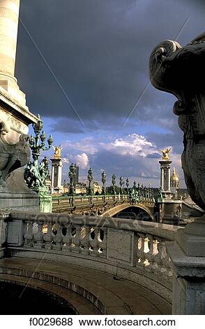 France, Paris, pont Alexandre III View Large Photo Image Stock Photo - France, Paris, pont Alexandre III. Fotosearch