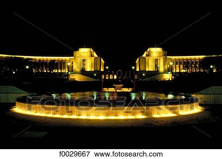 Stock Photo - France, Paris, Trocadero square. Fotosearch