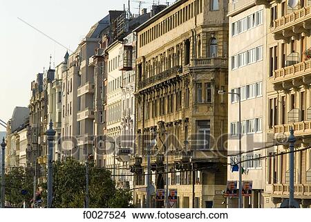 Hungary, Budapest, buildings facades View Large Photo Image Picture - Hungary, Budapest, buildings facades. Fotosearch