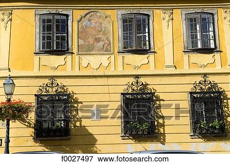 Hungary, Budapest, facade View Large Photo Image Stock Photo - Hungary, Budapest, facade. Fotosearch