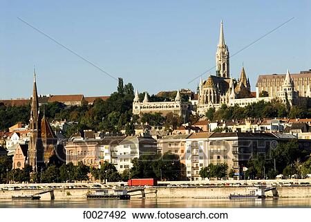 Hungary, Budapest, Mathias Church View Large Photo Image Stock Image - Hungary, Budapest, Mathias Church. Fotosearch