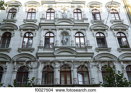 Hungary, Budapest, Pest, building facade View Large Photo Image Picture - Hungary, Budapest, Pest, building facade. Fotosearch