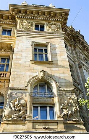 Stock Photography - Hungary, Budapest, Pest, national bank. Fotosearch
