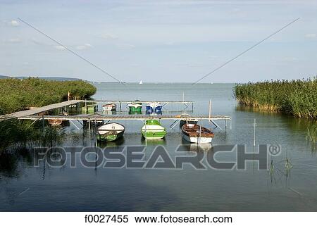 Hungary, lake Balaton, boats View Large Photo Image Stock Photography - Hungary, lake Balaton, boats. Fotosearch