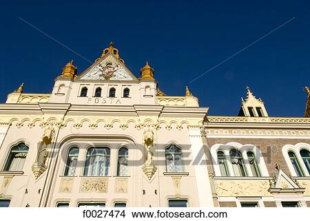 Hungary, Pécs, post-office View Large Photo Image Picture - Hungary, Pécs, post-office. Fotosearch