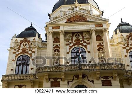 Hungary, Pécs, theatre View Large Photo Image Stock Image - Hungary, Pécs, theatre. Fotosearch