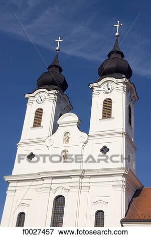 Hungary, Tihany, abbey-church View Large Photo Image Stock Photo - Hungary, Tihany, abbey-church. Fotosearch