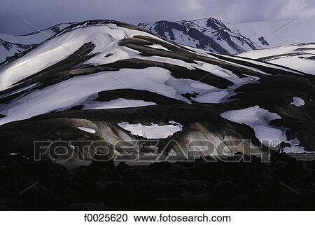 Stock Image - Iceland, Landmannalaugar. Fotosearch