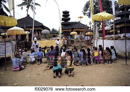 Indonesia, Bali, temple View Large Photo Image Stock Photo - Indonesia, Bali, temple. Fotosearch