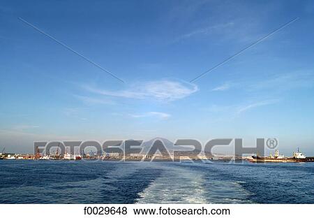 Italy, Campania, Naples, the bay and the Vesuvius View Large Photo Image Stock Photo - Italy, Campania, Naples, the bay and the Vesuvius. Fotosearch