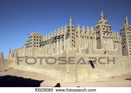 Mali, Djenné, mosque View Large Photo Image Stock Photography - Mali, Djenné, mosque. Fotosearch