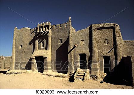 Mali, Djenné, old traditionnal house View Large Photo Image Stock Image - Mali, Djenné, old traditionnal house. Fotosearch