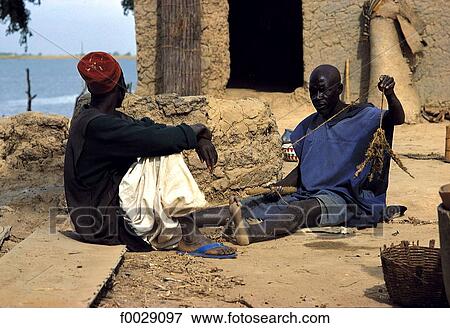 Mali, Mopti, Bozo fishermen View Large Photo Image Stock Photo - Mali, Mopti, Bozo fishermen. Fotosearch