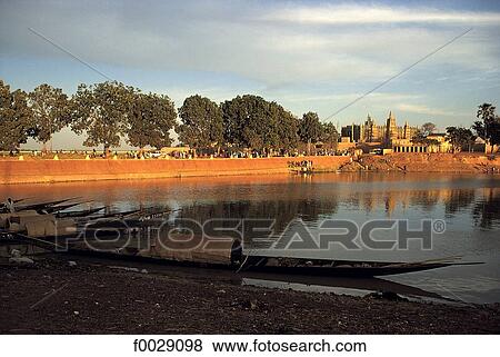 Mali, Mopti, mosque View Large Photo Image Stock Photo - Mali, Mopti, mosque. Fotosearch