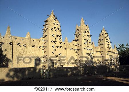 Mali, San, mosque View Large Photo Image Stock Photo - Mali, San, mosque. Fotosearch