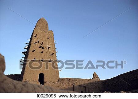 Mali, Timbuktu, Djinguereber mosque View Large Photo Image Stock Photograph - Mali, Timbuktu, Djinguereber mosque. Fotosearch