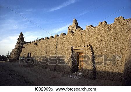 Mali, Timbuktu, Djinguereber mosque View Large Photo Image Stock Photography - Mali, Timbuktu, Djinguereber mosque. Fotosearch