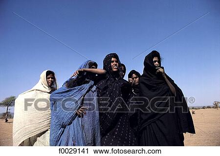 Mauritania, group of women View Large Photo Image Stock Image - Mauritania, group of women. Fotosearch