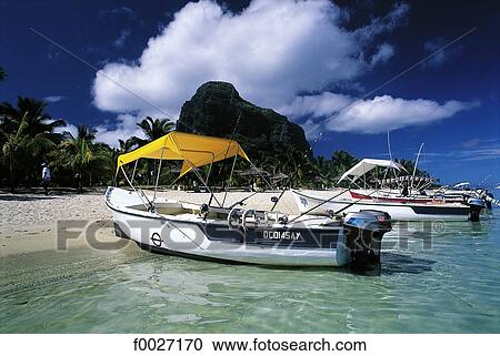 Mauritius, Morne Brabant, boats on the beach View Large Photo Image Stock Image - Mauritius, Morne Brabant, boats on the beach. Fotosearch