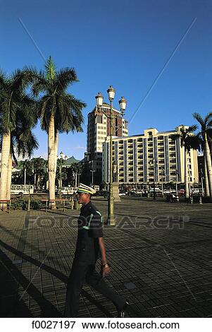 Mauritius, Port-Louis, waterfront promenade View Large Photo Image Stock Photo - Mauritius, Port-Louis, waterfront promenade. Fotosearch