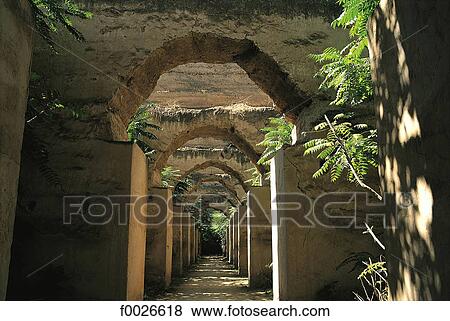 Stock Photo - Morocco, Meknes, stables of Moulay Ismail. Fotosearch