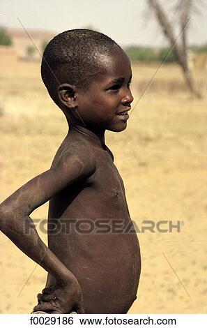 Niger, portrait of child View Large Photo Image Stock Photograph - Niger, portrait of child. Fotosearch