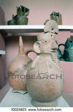 Peru, Lima, Larco Museum, pottery View Large Photo Image Stock Image - Peru, Lima, Larco Museum, pottery. Fotosearch