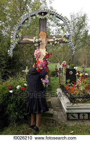 Romania, Maramures, calvary View Large Photo Image Stock Image - Romania, Maramures, calvary. Fotosearch