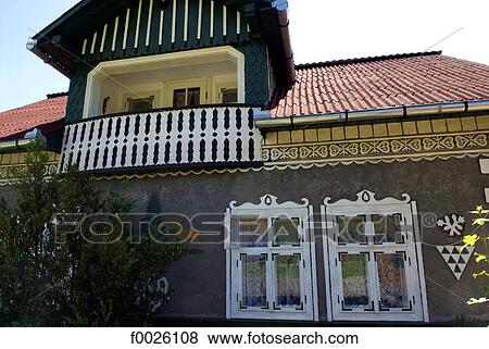 Romania, Moldavia, province of Bukovina, traditional dwelling View Large Photo Image Stock Photo - Romania, Moldavia, province of Bukovina, traditional dwelling. Fotosearch