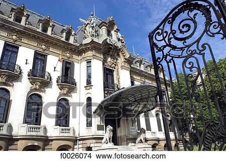Romania, Muntenia, Bucharest, George Enescu museum in the Cantacuzino palace View Large Photo Image Picture - Romania, Muntenia, Bucharest, George Enescu museum in the Cantacuzino palace. Fotosearch