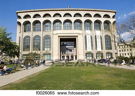 Romania, Muntenia, Bucharest, National Theatre View Large Photo Image Stock Photography - Romania, Muntenia, Bucharest, National Theatre. Fotosearch