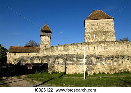 Romania, Transylvania, Calnic, Saxon citadel View Large Photo Image Stock Image - Romania, Transylvania, Calnic, Saxon citadel. Fotosearch
