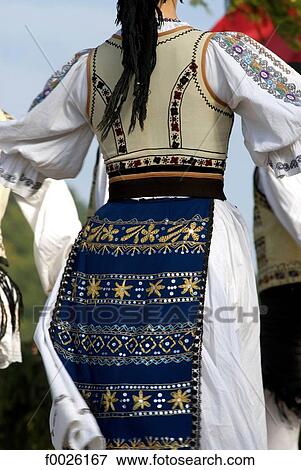 Stock Photo - Romania, Transylvania, Ibanesti, folk dance. Fotosearch
