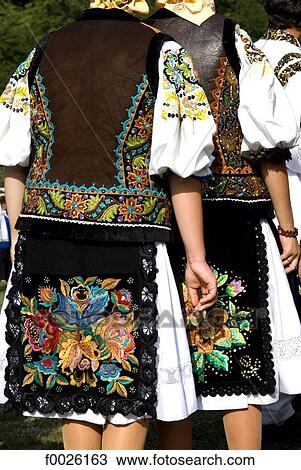 Romania, Transylvania, Ibanesti, traditional costume View Large Photo Image Stock Image - Romania, Transylvania, Ibanesti, traditional costume. Fotosearch