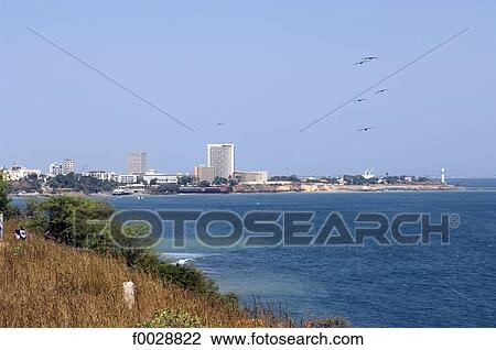 Stock Image - Senegal, Dakar, the corniche. Fotosearch