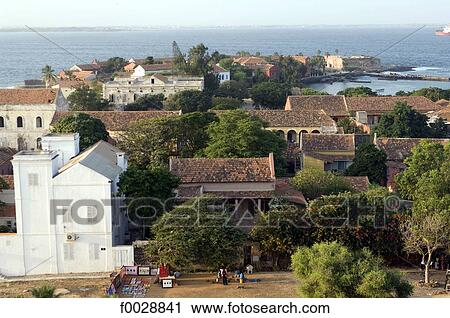 Senegal, island of Gorée View Large Photo Image Stock Image - Senegal, island of Gorée. Fotosearch