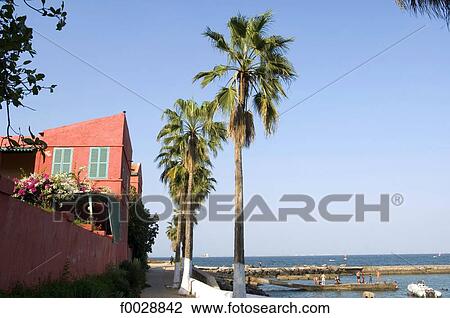 Stock Image - Senegal, island of Gorée. Fotosearch