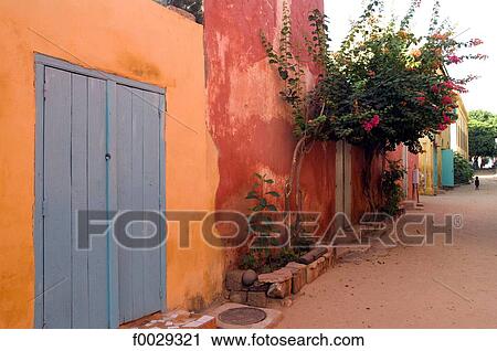 Senegal, island of Gorée View Large Photo Image Stock Image - Senegal, island of Gorée. Fotosearch