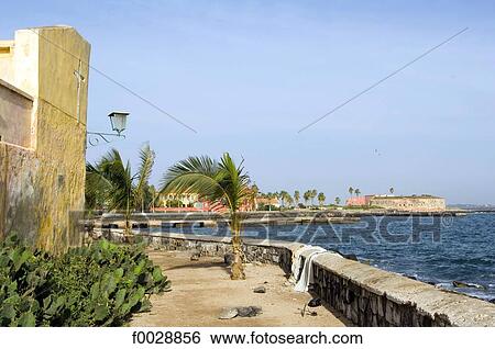 Senegal, island of Gorée View Large Photo Image Stock Photograph - Senegal, island of Gorée. Fotosearch