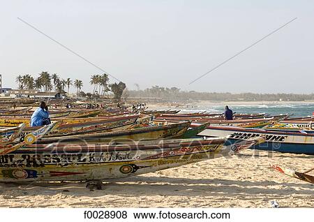 Senegal, near Kayar, fishing boat View Large Photo Image Stock Photo - Senegal, near Kayar, fishing boat. Fotosearch
