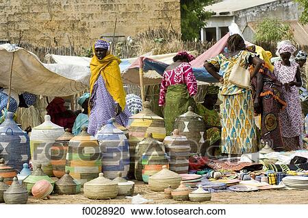 Senegal, near Thies, Ngaye Mékhé, market, vannery View Large Photo Image Stock Image - Senegal, near Thies, Ngaye Mékhé, market, vannery. Fotosearch