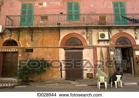 Picture - Senegal, Saint-Louis, dwelling. Fotosearch