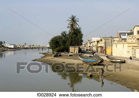Senegal, Saint-Louis View Large Photo Image Picture - Senegal, Saint-Louis. Fotosearch