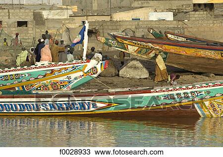 Senegal, Saint-Louis, port View Large Photo Image Stock Image - Senegal, Saint-Louis, port. Fotosearch