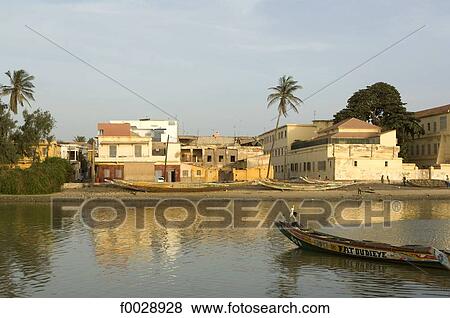 Senegal, Saint-Louis View Large Photo Image Stock Photo - Senegal, Saint-Louis. Fotosearch