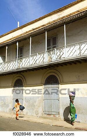 Senegal, Saint-Louis View Large Photo Image Stock Photograph - Senegal, Saint-Louis. Fotosearch