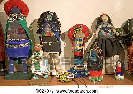 Stock Photo - South Africa, Zululand, Durban, private museum, Zulu craft. Fotosearch