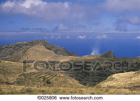 Spain, Canary Islands, La Gomera View Large Photo Image Stock Photograph - Spain, Canary Islands, La Gomera. Fotosearch